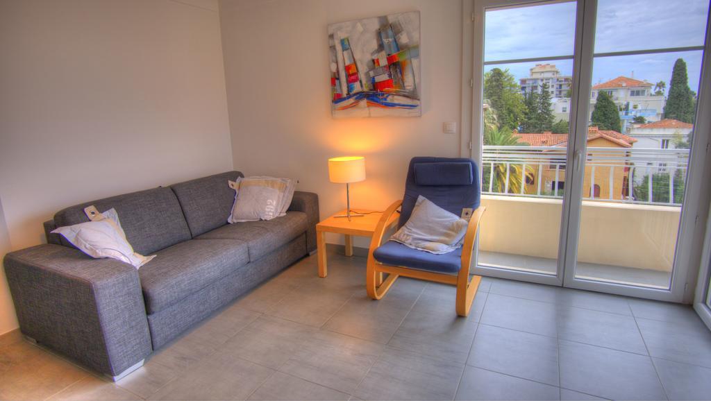Studio 3 Etoiles Vue Mer 150M Plages Parking Clim Wifi Cannes Cameră foto